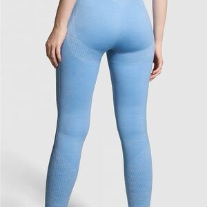 PINK Victoria's Secret Blue High-Waisted Leggings